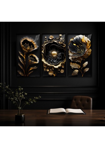 :temperli Cam Üçlü Set Tablo, Tablo, Üçlü Tablo, Uv Baskı, Cam Tablo, 3’lü Set, CUT001 fırsatları