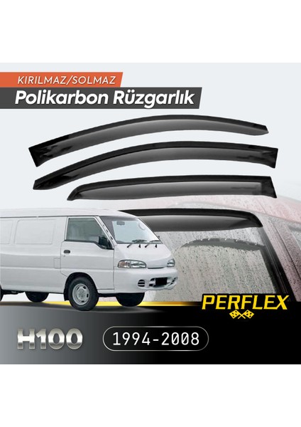 Hyundai H100 Minibüs 1994-2008 Cam Rüzgarlığı V2 Düz modelleri