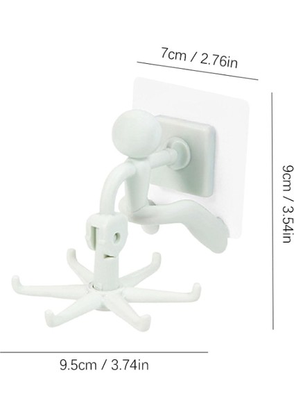 Döner Başlı Rambo Askılık