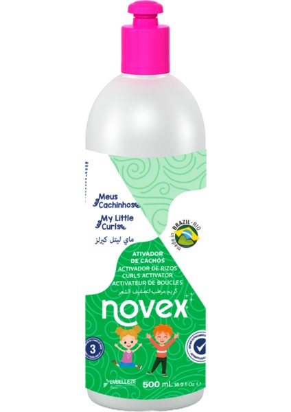 My Little Curls - Kıvırcık ve Dalgalı Saçlı Çocuklar İçin Bukle Belirginleştirici Saç Kremi 500 gr