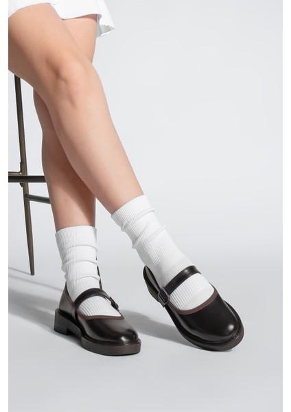 Kadın Loafer Bantlı Günlük Ayakkabı Norgi Kahve fiyatları