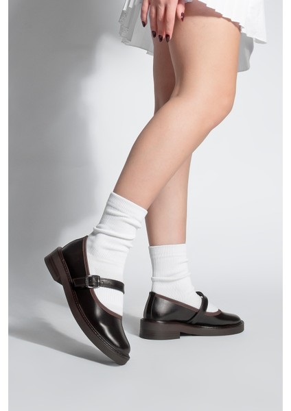 Kadın Loafer Bantlı Günlük Ayakkabı Norgi Kahve fırsatları