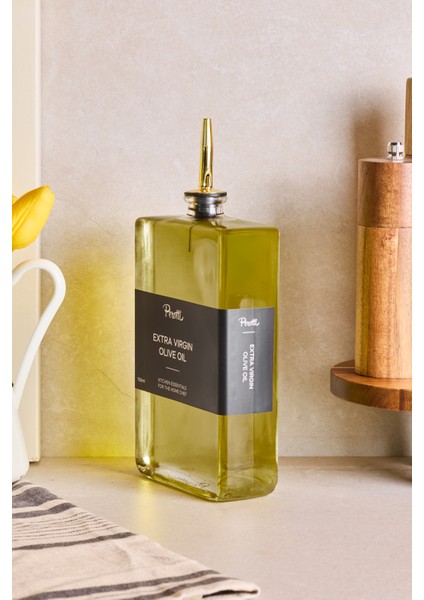 Molivet Gold Kapak 750ML Cam Yağdanlık-Sosluk