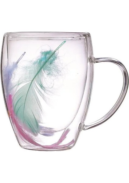 Perotti double Feather Çift Cidarlı Kupa 350 ml modelleri