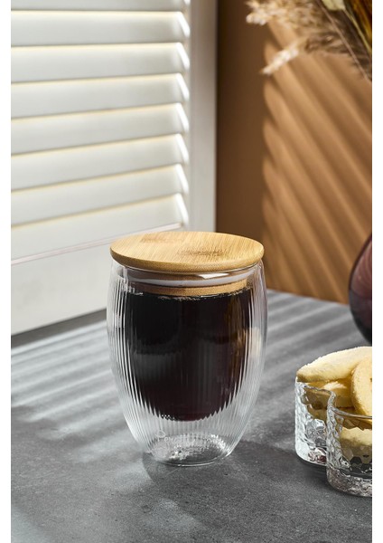 Lineo Çift Cidarlı Bardak 350 ml