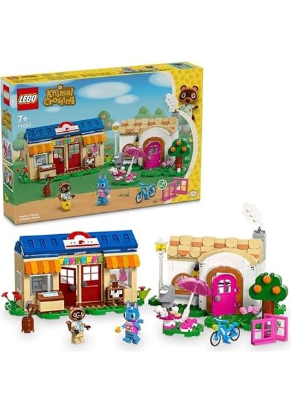 Animal Crossing Nook S Cranny ve Rosie Evi 77050 - 7 Yaş ve Üzeri Kız ve Erkek Çocukları Için 2 Minifigür Içeren Yaratıcı Oyuncak Yapım Seti, Çocuklar Için Doğum Günü Hediyesi Fikri (535 Parça) fiyatları