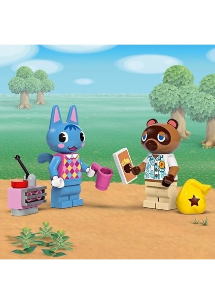 Animal Crossing Nook S Cranny ve Rosie Evi 77050 - 7 Yaş ve Üzeri Kız ve Erkek Çocukları Için 2 Minifigür Içeren Yaratıcı Oyuncak Yapım Seti, Çocuklar Için Doğum Günü Hediyesi Fikri (535 Parça) modelleri