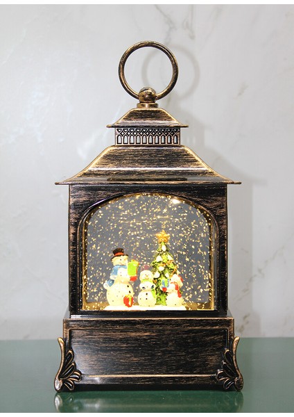 Yılbaşı Temalı Işıklı Müzikli Kar Küresi Model 3 fiyatları