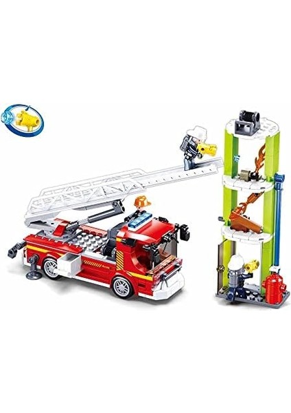 Fire Itfaiye Kamyonu Yapım Seti, 343 Parça modelleri