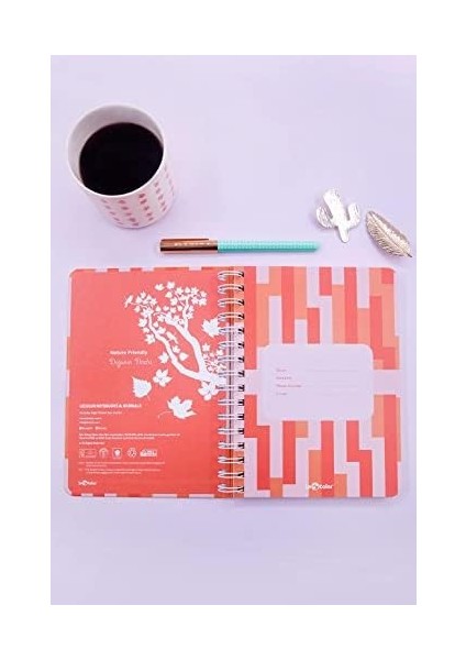 Color Tarihsiz Çizgili Defter Tetris A5 modelleri