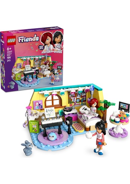 Friends Paisley Nin Odası 42647-6 Yaş ve Üzeri Kız ve Erkek Çocukları Için Mini Bebek Içeren Yaratıcı Oyuncak Yapım Seti, Doğum Günü Hediyesi (199 Parça)