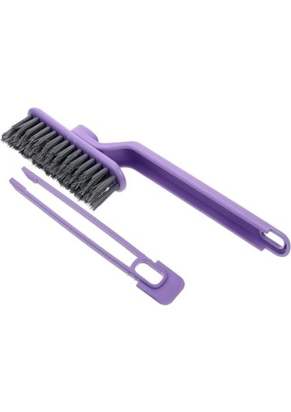 Lüks Sert Kıllı Köşe, Aralık, Derz, Banyo, Klozet, Küvet, Mutfak, Lavabo, Ayakkabı, Araç Fırçası, Halı Temizleme Fırçası, Cımbızlı Fırça, 360 Derece Dönebilen, Dekoratif Temzilik Fırçası Mor fiyatları