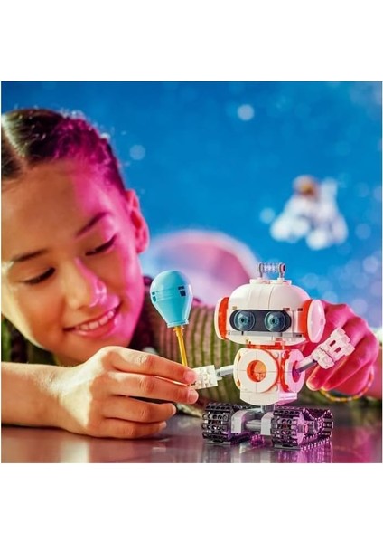 Creator 3 Ü 1 Arada Uzay Robotu 31164-8 Yaş ve Üzeri Çocuklar Için Köpek Figürüne Veya Rokete Dönüşebilen Oyuncak Yapım Seti, Doğum Günü Hediyesi (281 Parça) fiyatları