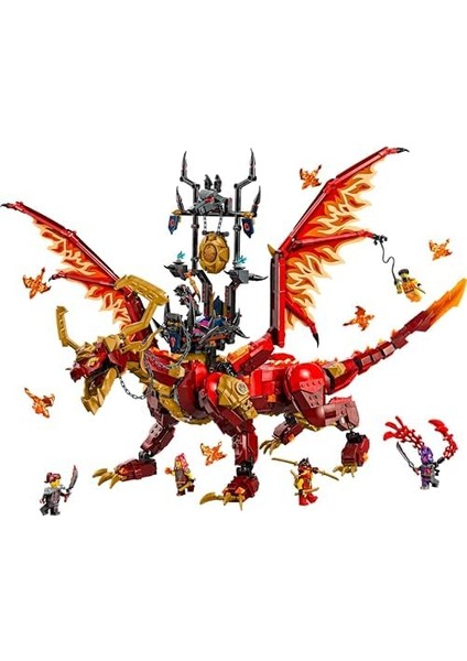 Hareket Kaynak Ejderhası 71822 - 12 Yaş ve Üzeri Için 6 Minifigür Içeren Yaratıcı Oyuncak Yapım Seti (1716 Parça) fiyatları