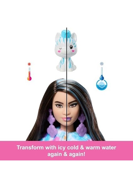 HRK39, Cutie Reveal Color Dream Series - Zebra, Çok Renkli modelleri