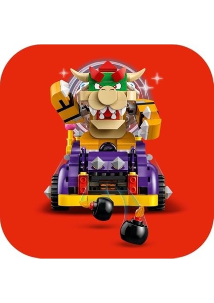 Super Mario Bowser'ın Büyük Arabası Ek Macera Seti 71431-8 Yaş ve Üzeri Kız ve Erkek Çocukları Için Bowser Figürü Içeren Koleksiyonluk Yarış Arabası Oyuncağı, Yaratıcı Oyun Hediyesi (458 Parça) fiyatları