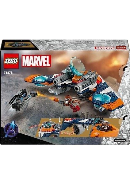 | Rocket In Warbird Aracı Ronan A Karşı 76278 - 8 Yaş ve Üzeri Süper Kahraman Seven Çocuklar Için Inşa Edilebilen Uzay Gemisi Içeren Yaratıcı Oyuncak Yapım Seti (290 Parça) fiyatları