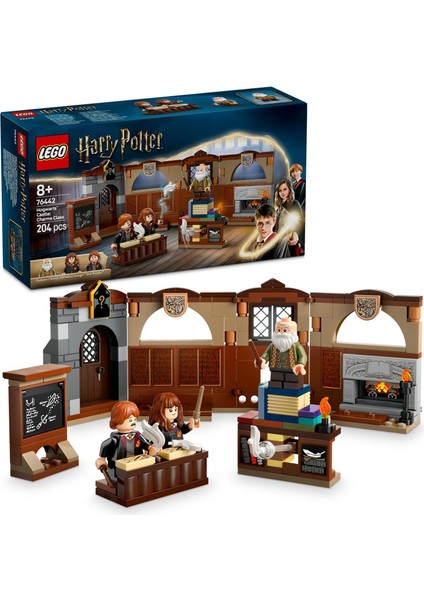 Harry Potter Hogwarts Şatosu: Tılsım Dersi 76442-8 Yaş ve Üzeri Çocuklar ve Yetişkinler Için Koleksiyonluk Oyuncak Yapım Seti, Doğum Günü Hediyesi (204 Parça)