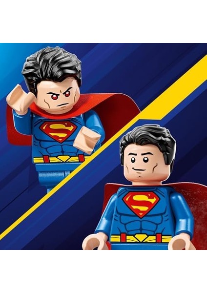 Dc Superman Robotu, Lex Luthor A Karşı 76302-6 Yaş ve Üzeri Süper Kahraman Sevenler Için Yaratıcı Oyuncak Yapım Seti, Doğum Günü Hediyesi (120 Parça) modelleri