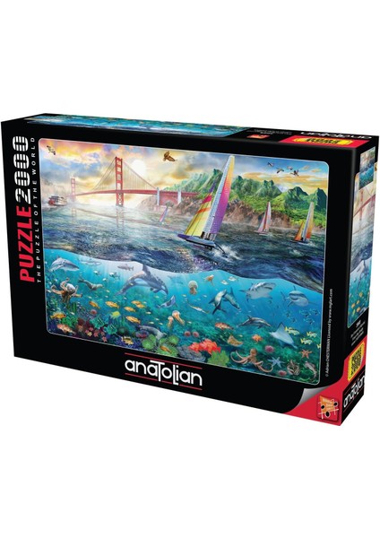 Puzzle - San Francisco Köprüsü / 2000 Parça Puzzle, #3968