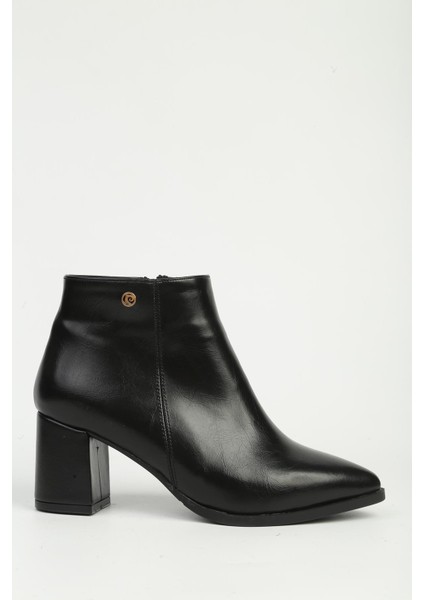 Siyah Yarım Fermuarlı Bot PC-54984