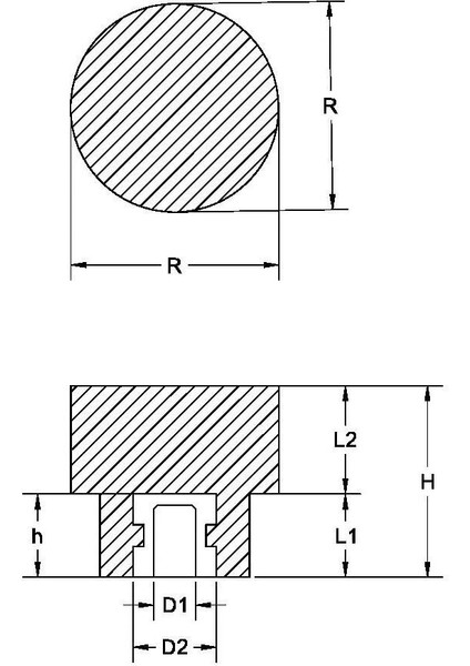 Plastik Tırtırlı Düğme Burçlu No:3 M6X25 fiyatları
