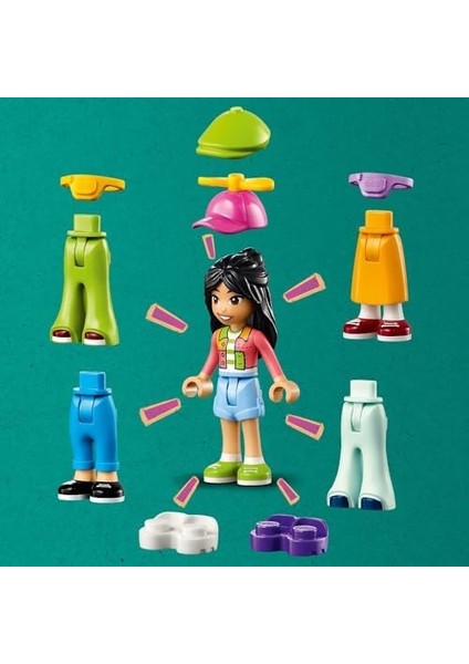 Friends Vintage Giyim Mağazası 42614-6 Yaş ve Üzeri Çocuklar Için Olly, Liann ve Jordin Minifigürü Içeren Yaratıcı Oyuncak Yapım Seti (409 Parça) fiyatları
