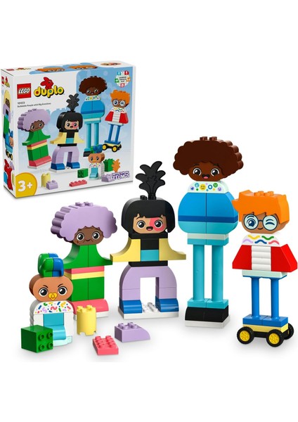 Kasabası Inşa Edilebilen Duygulu Insanlar 10423-3 Yaş ve Üzeri Çocuklar Için Eğitici Oyuncak Yapım Seti, Doğum Günü Hediyesi Fikri (71 Parça)