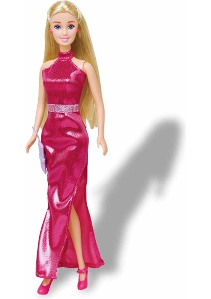 3394 Sun-Rst-Sıs-Minik Alisha Gece Elbiseli Bebek Set 2ASORTILI -