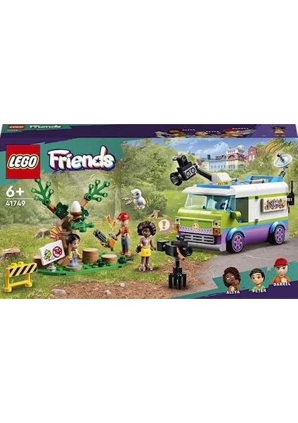 Friends Canlı Yayın Aracı 41749 Oyuncak Yapım Seti (446 Parça) modelleri