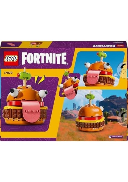Fortnite Durrr Burger 77070-9 Yaş ve Üzeri Video Oyunu Sevenler Için Sergilenebilir Yaratıcı Oyuncak Yapım Seti (193 Parça) fiyatları