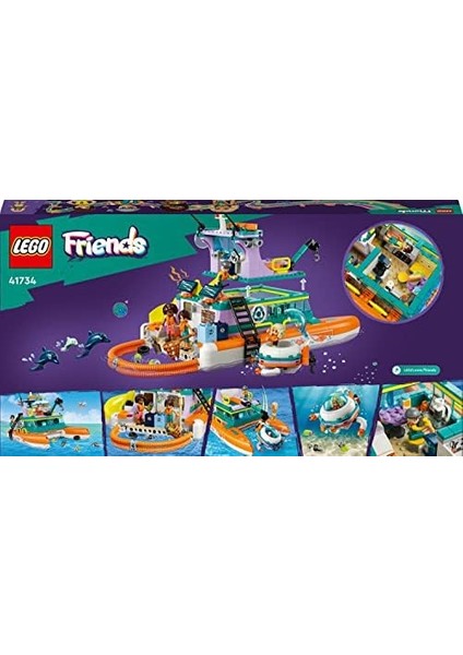 Friends Deniz Kurtarma Teknesi 41734 Oyuncak Yapım Seti (717 Parça) fiyatları