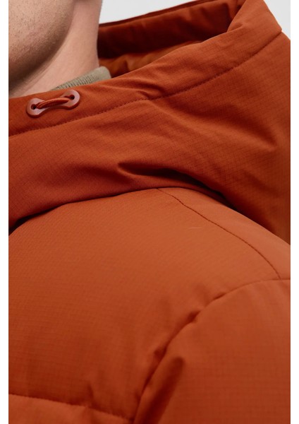 Erkek Jjglobal Kapüşonlu Şişme Mont 12283517 Kiremit modelleri