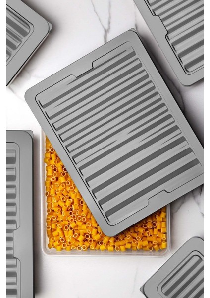 24'lü Set Freshbox Mikrodalga ve Difrize Uygun Saklama Kabı Gri fiyatları