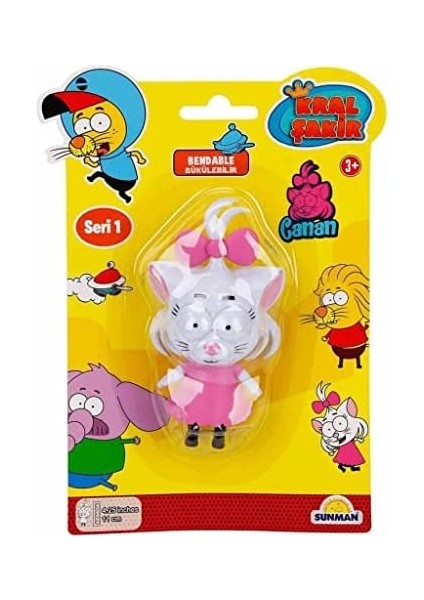 02971 Kral Şakir Bendable Bükülebilir Figür Canan 11 cm fiyatları