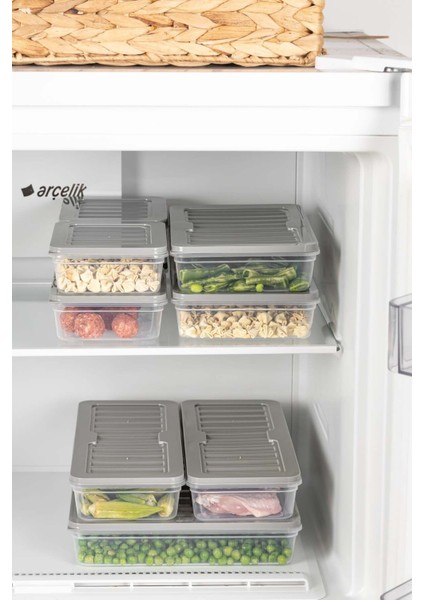 18'li Set Freshbox Mikrodalga ve Difrize Uygun Saklama Kabı