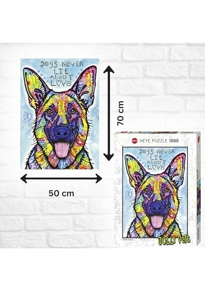 Puzzle Dogs Never Lie HEY29732 modelleri