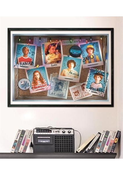 1000 Parça Stranger Things Puzzle 2 (Compact Box) modelleri