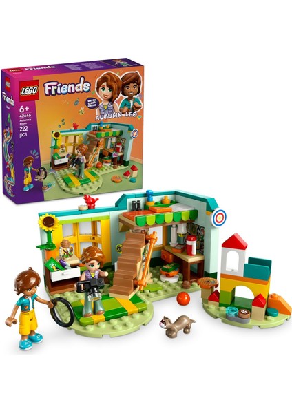 Friends Autumn Un Odası 42646-6 Yaş ve Üzeri Kız ve Erkek Çocukları Için Mini Bebek Içeren Yaratıcı Oyuncak Yapım Seti, Doğum Günü Hediyesi (222 Parça)