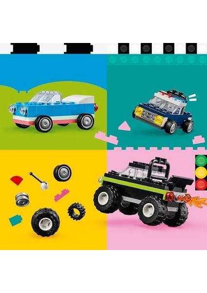 Classic Yaratıcı Araçlar 11036-4 Yaş ve Üzeri Çocuklar Için 10 Adet Araba Yapımı Içeren Yaratıcı Oyuncak Yapım Seti (900 Parça) fiyatları