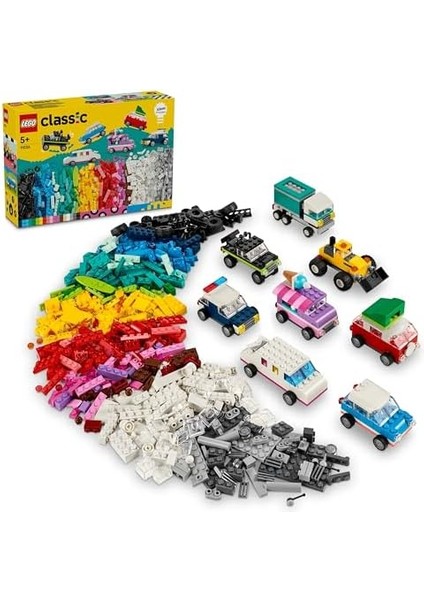 Classic Yaratıcı Araçlar 11036-4 Yaş ve Üzeri Çocuklar Için 10 Adet Araba Yapımı Içeren Yaratıcı Oyuncak Yapım Seti (900 Parça) modelleri