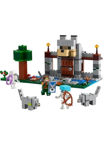 Minecraft Kurt Kalesi 21261-8 Yaş ve Üzeri Macera Oyunları Seven Çocuklar Için Iskelet Kaşif Içeren Yaratıcı Oyuncak Yapım Seti (312 Parça) fiyatları