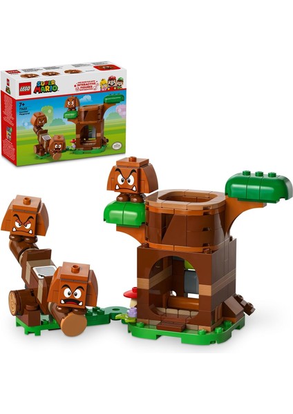 Super Mario™ Goomba Oyun Parkı 71433-7 Yaş ve Üzeri Için Koleksiyonluk Yaratıcı Nintendo® Macerası Oyuncak Yapım Seti (173 Parça)