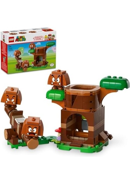 Super Mario™ Goomba Oyun Parkı 71433-7 Yaş ve Üzeri Için Koleksiyonluk Yaratıcı Nintendo® Macerası Oyuncak Yapım Seti (173 Parça) modelleri