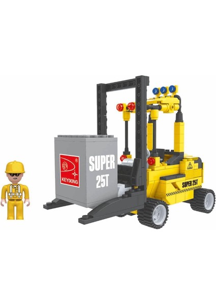 Construction Set Forklift 1FGR.195PRÇ.