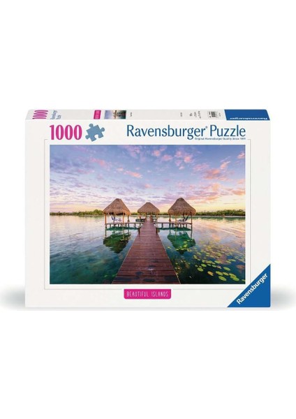 1000P Puzzle Tropik Ada Manzarası, Yapboz
