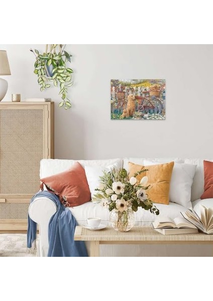 500 Parçalı Puzzle Bahçede Köpekler fiyatları