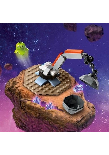 City Uzay Gemisi ve Asteroit Keşfi 60429-4 Yaş ve Üzeri Çocuklar Için Uzay Laboratuvarı Içeren Yaratıcı Oyuncak Yapım Seti (126 Parça) fiyatları