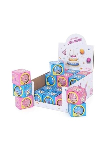 Doğum Günü Temalı Çim Adam 6'lı Set - Çocuklar Için Eğitici ve Eğlenceli Bitki Yetiştirme Kiti fiyatları