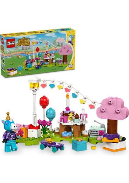 Animal Crossing Julian Doğum Gününü Kutluyor 77046-6 Yaş ve Üzeri Çocuklar Için Yaratıcı Oyuncak Yapım Seti (170 Parça)